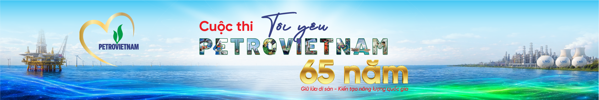 Banner cuộc thi Tôi yêu Petrovietnam